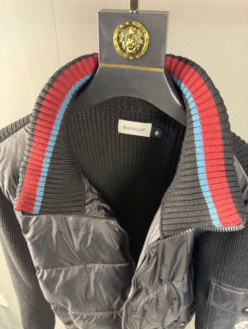 MONCLER Unisex Down Jacket, Black, Fall-Winter Model, Classic & Elegant, Warm & Comfortable