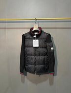 MONCLER Unisex Down Jacket, Black, Fall-Winter Model, Classic & Elegant, Warm & Comfortable